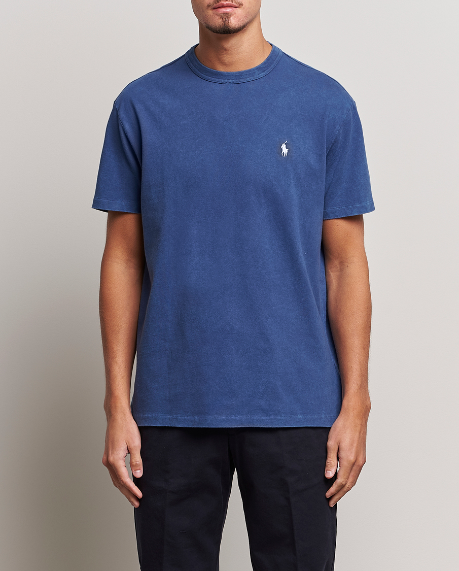 Homme | T-shirts | Polo Ralph Lauren | Loopback Crew Neck T-Shirt Light Navy