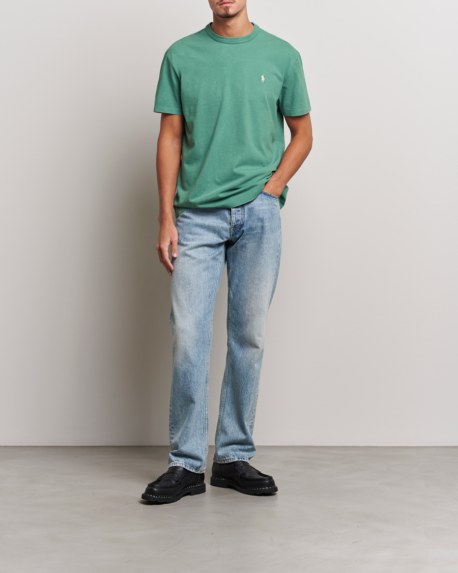 Homme | T-shirts | Polo Ralph Lauren | Loopback Crew Neck T-Shirt Fairway Green
