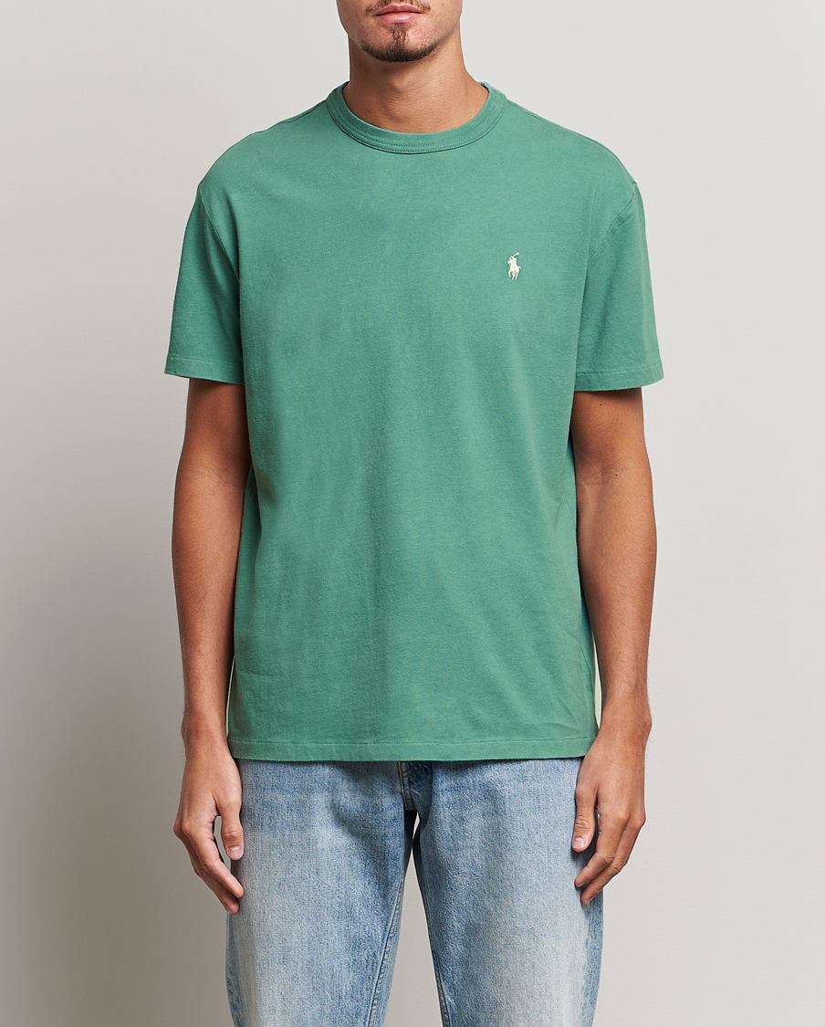 Homme | T-shirts | Polo Ralph Lauren | Loopback Crew Neck T-Shirt Fairway Green