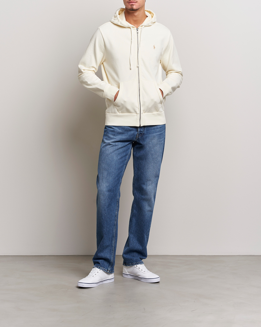 Homme | Pulls Et Tricots | Polo Ralph Lauren | Loopback Terry Full-Zip Hoodie Clubhouse Cream