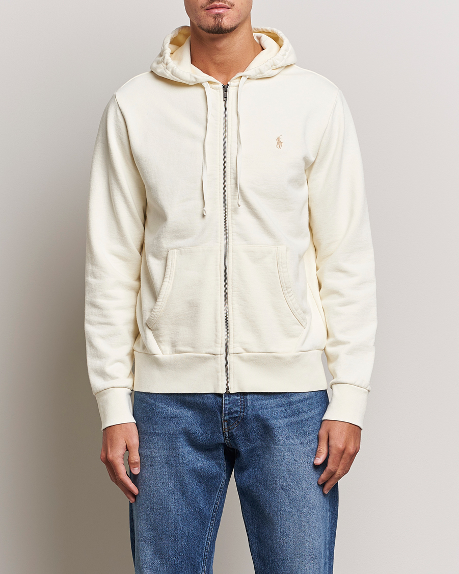 Homme | Pulls Et Tricots | Polo Ralph Lauren | Loopback Terry Full-Zip Hoodie Clubhouse Cream