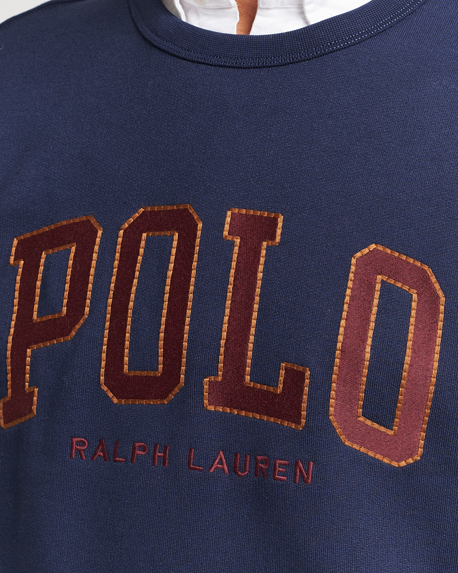 Homme | Pulls Et Tricots | Polo Ralph Lauren | RL Fleece Logo Sweatshirt Cruise Navy
