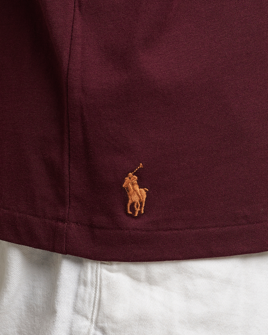 Homme | T-shirts | Polo Ralph Lauren | Logo Crew Neck T-Shirt Harvard Wine