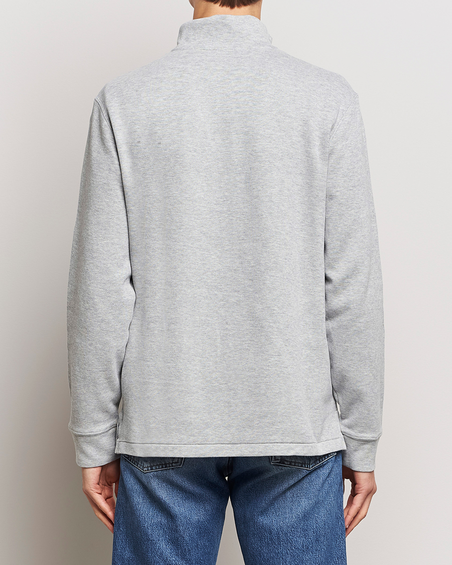 Homme | Pulls Et Tricots | Polo Ralph Lauren | Double Knit Jaquard Half Zip Sweater Andover Heather