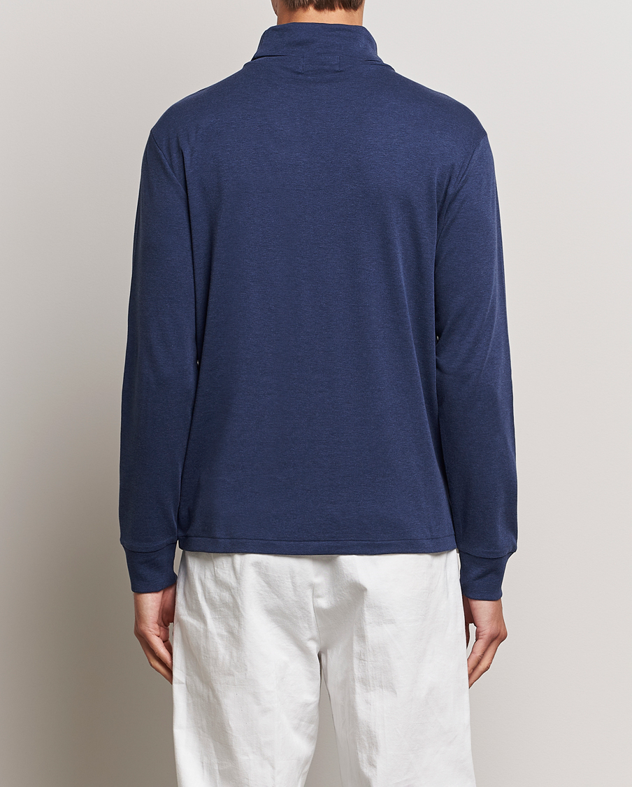 Homme | Pulls Et Tricots | Polo Ralph Lauren | Luxury Pima Cotton Rollneck Spring Navy Heather