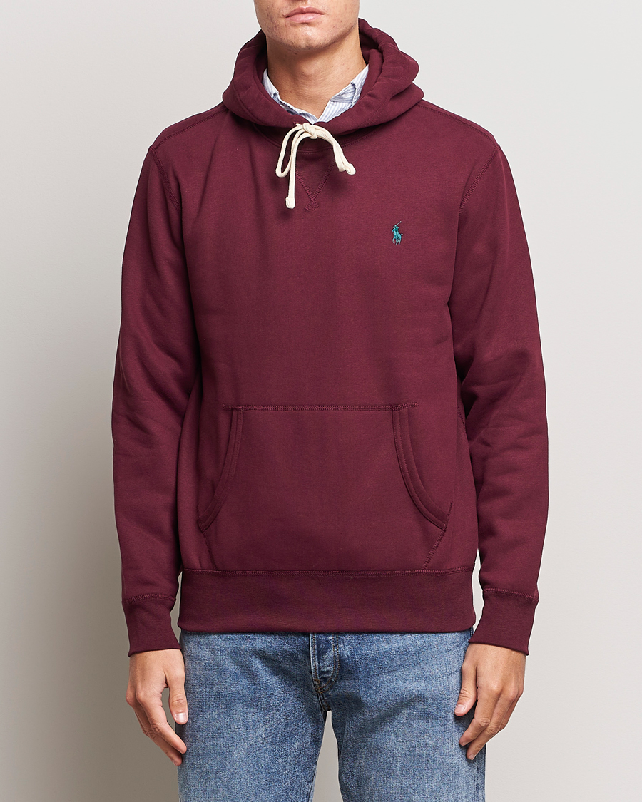 Homme | Pulls Et Tricots | Polo Ralph Lauren | RL Fleece Hoodie Harvard Wine