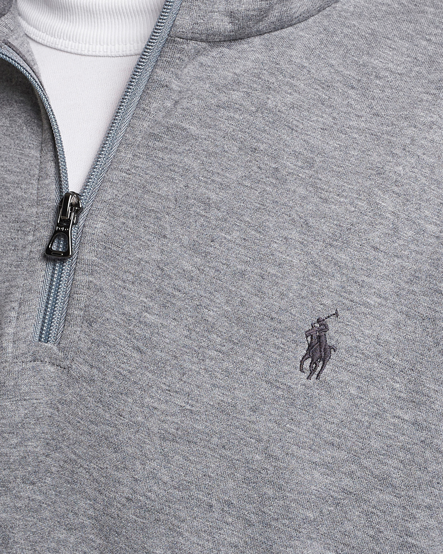Homme | Pulls Et Tricots | Polo Ralph Lauren | Tech Double Knit Half Zip Steel Heather