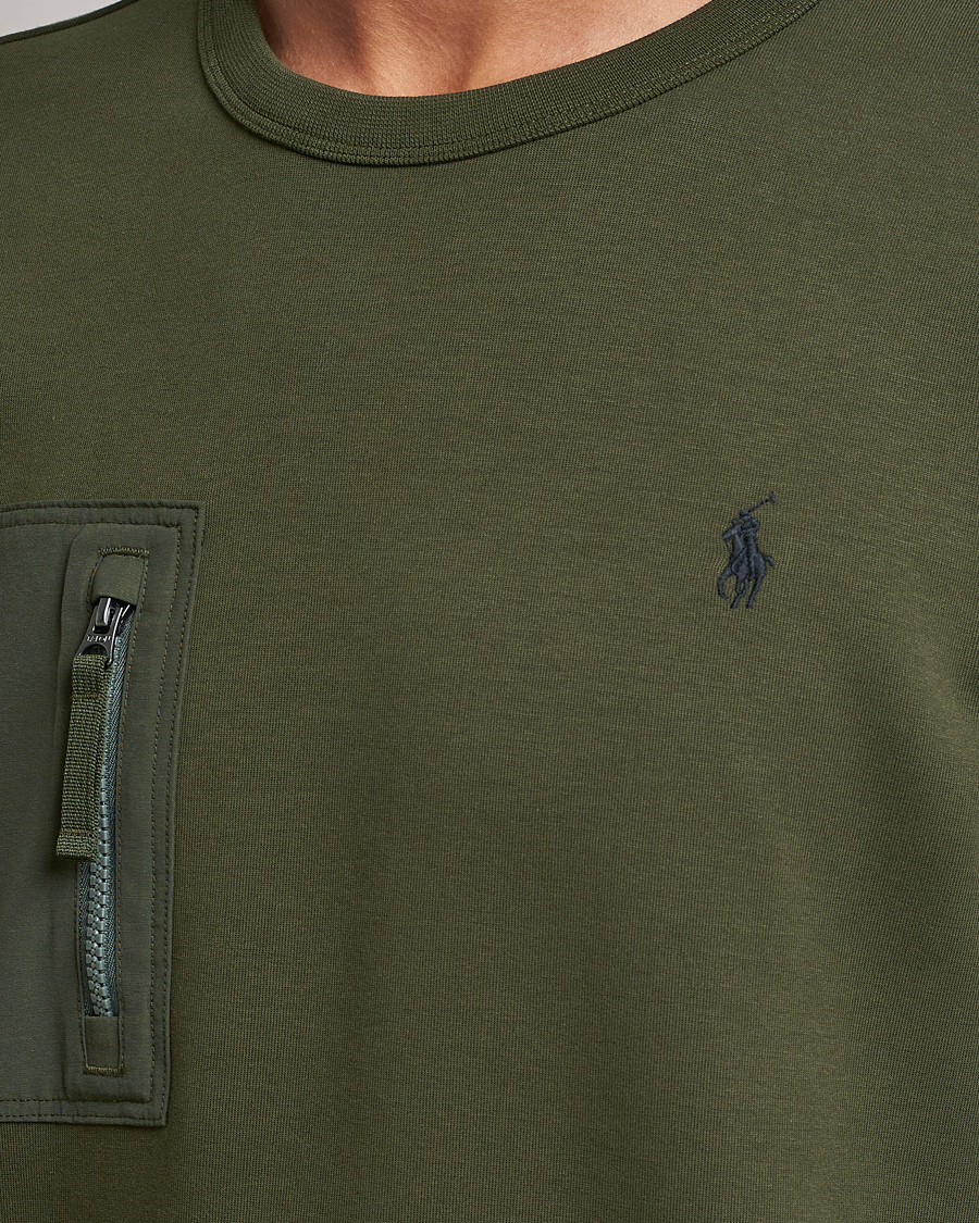 Homme | Pulls Et Tricots | Polo Ralph Lauren | Double Knit Pocket Sweatshirt Company Olive