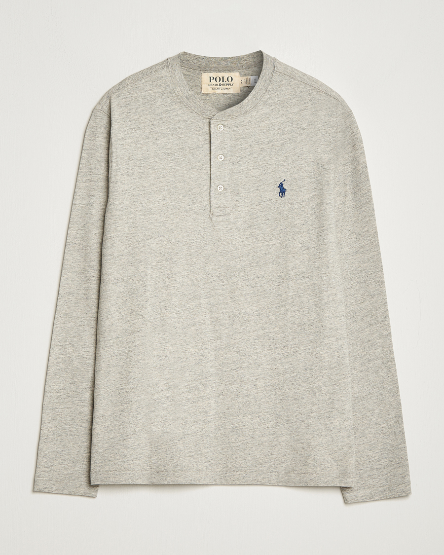 Homme | Pulls Et Tricots | Polo Ralph Lauren | Slub Jersey Henley Loft Heather
