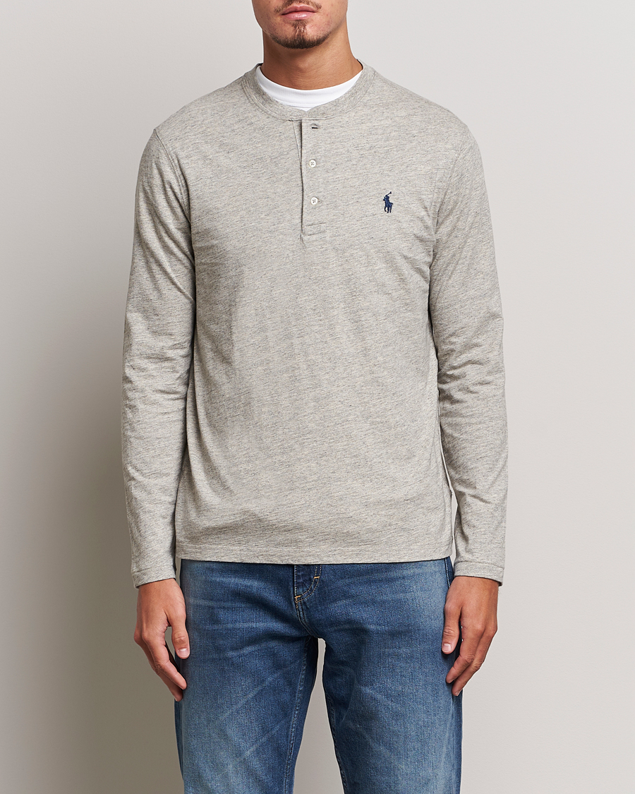 Homme | Pulls Et Tricots | Polo Ralph Lauren | Slub Jersey Henley Loft Heather