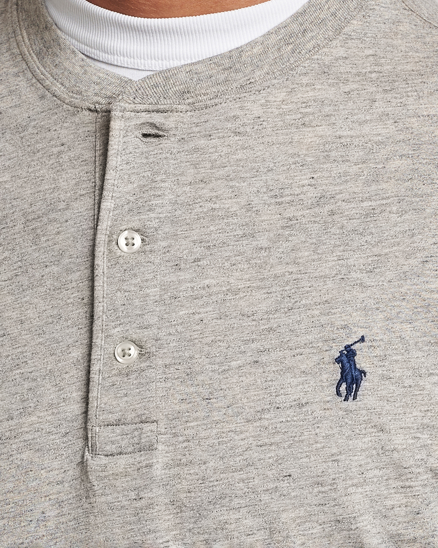 Homme | Pulls Et Tricots | Polo Ralph Lauren | Slub Jersey Henley Loft Heather