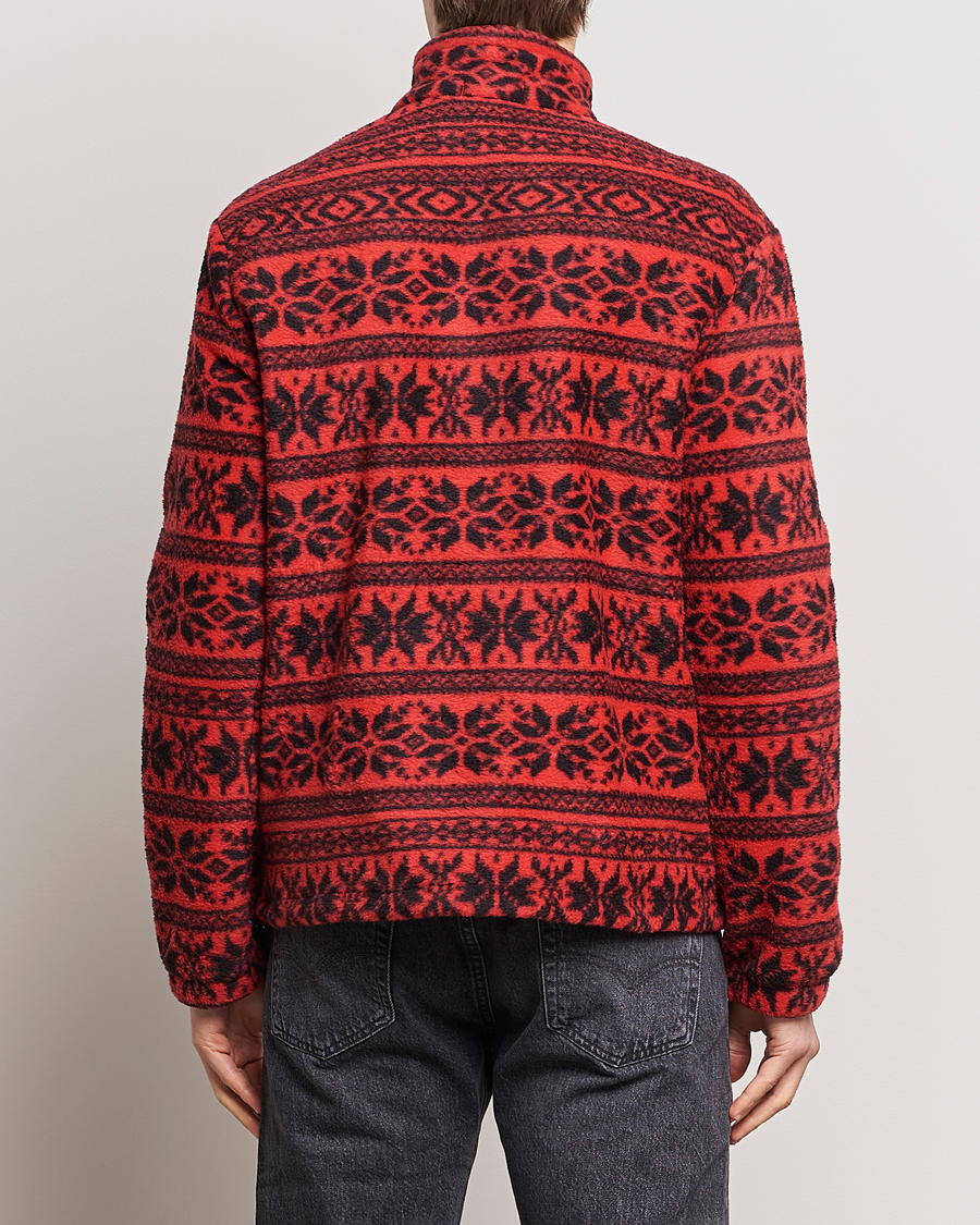 Homme | Pulls Et Tricots | Polo Ralph Lauren | Fairisle Half Zip Sweater Martin Red