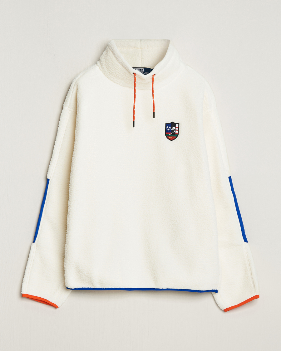 Homme | Pulls Et Tricots | Polo Ralph Lauren | Vintage Fleece Sweater Clubhouse Cream Multi