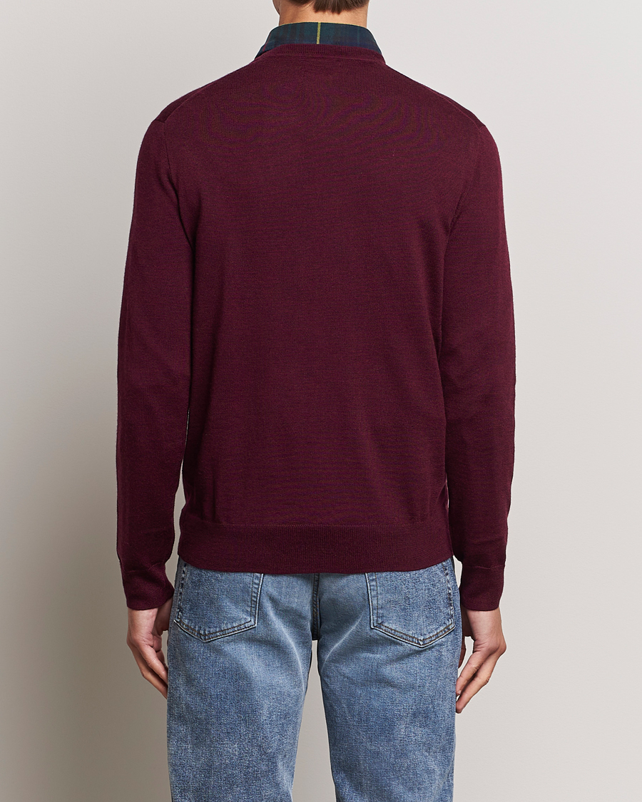 Homme | Pulls Et Tricots | Polo Ralph Lauren | Merino Crew Neck Pullover Aged Wine Heather