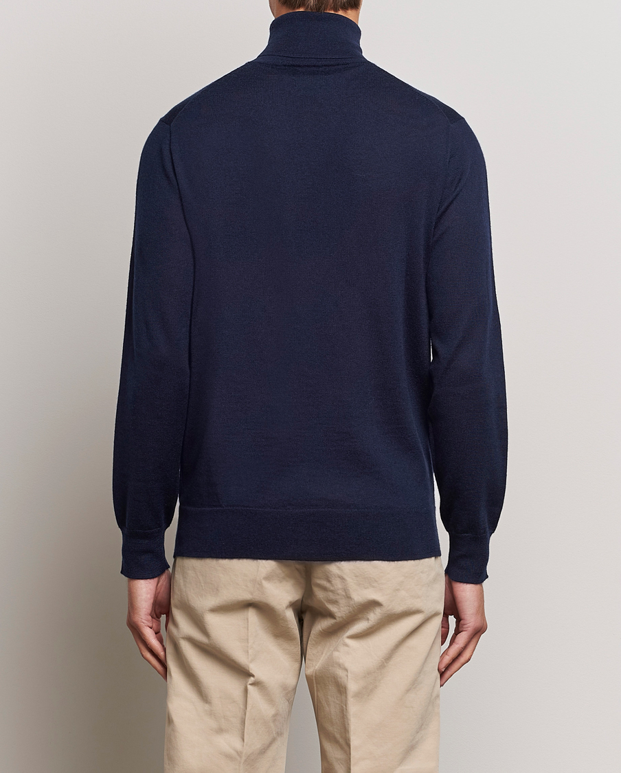 Homme | Pulls Et Tricots | Polo Ralph Lauren | Merino Knitted Rollneck Hunter Navy