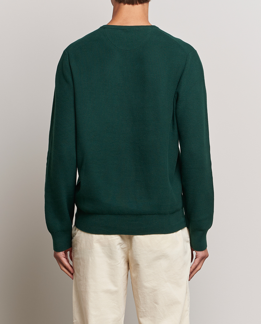 Homme | Pulls Et Tricots | Polo Ralph Lauren | Textured Crew Neck Sweater Hunt Club Green