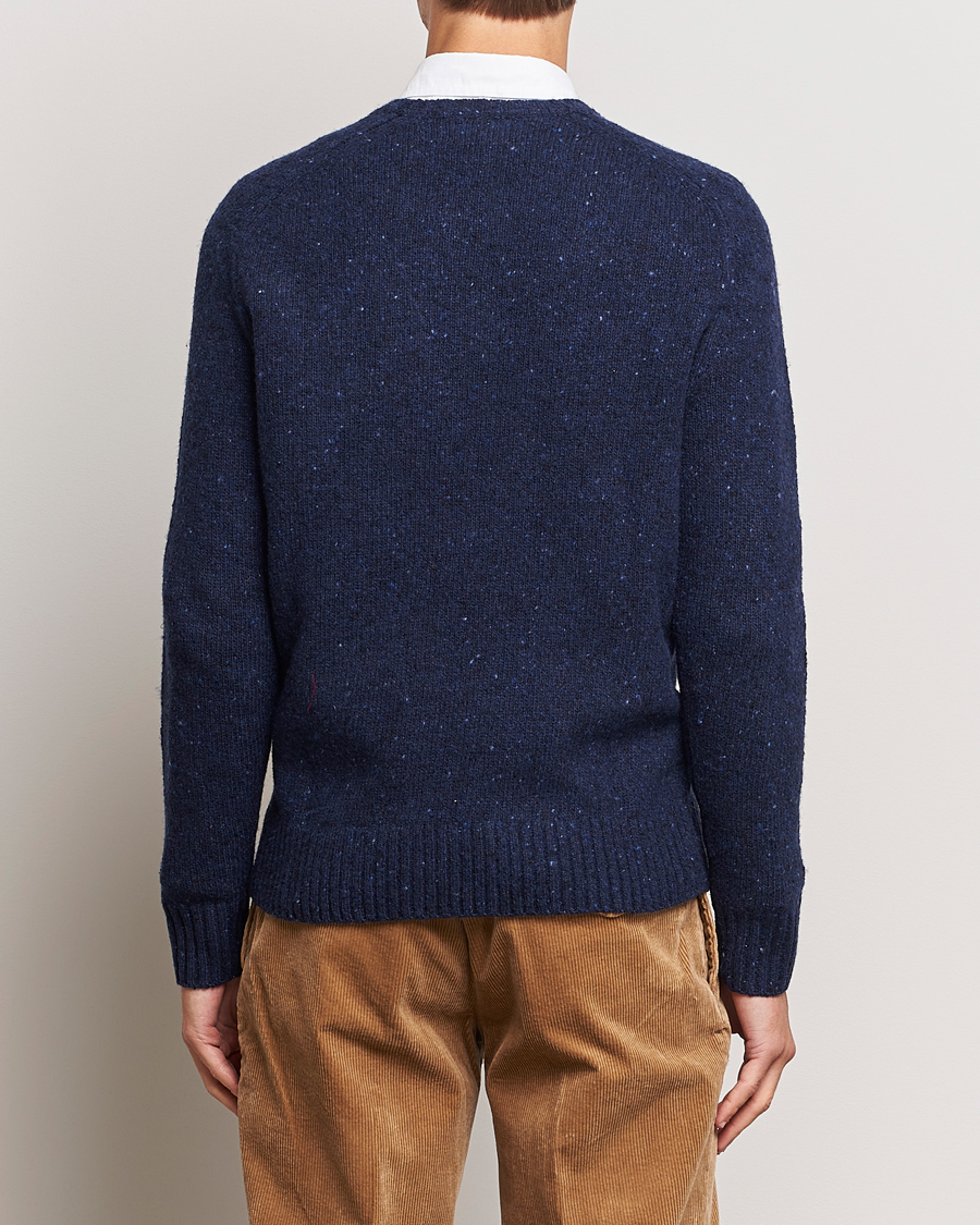 Homme | Pulls Et Tricots | Polo Ralph Lauren | Wool Knitted Donegal Sweater Ancient Navy
