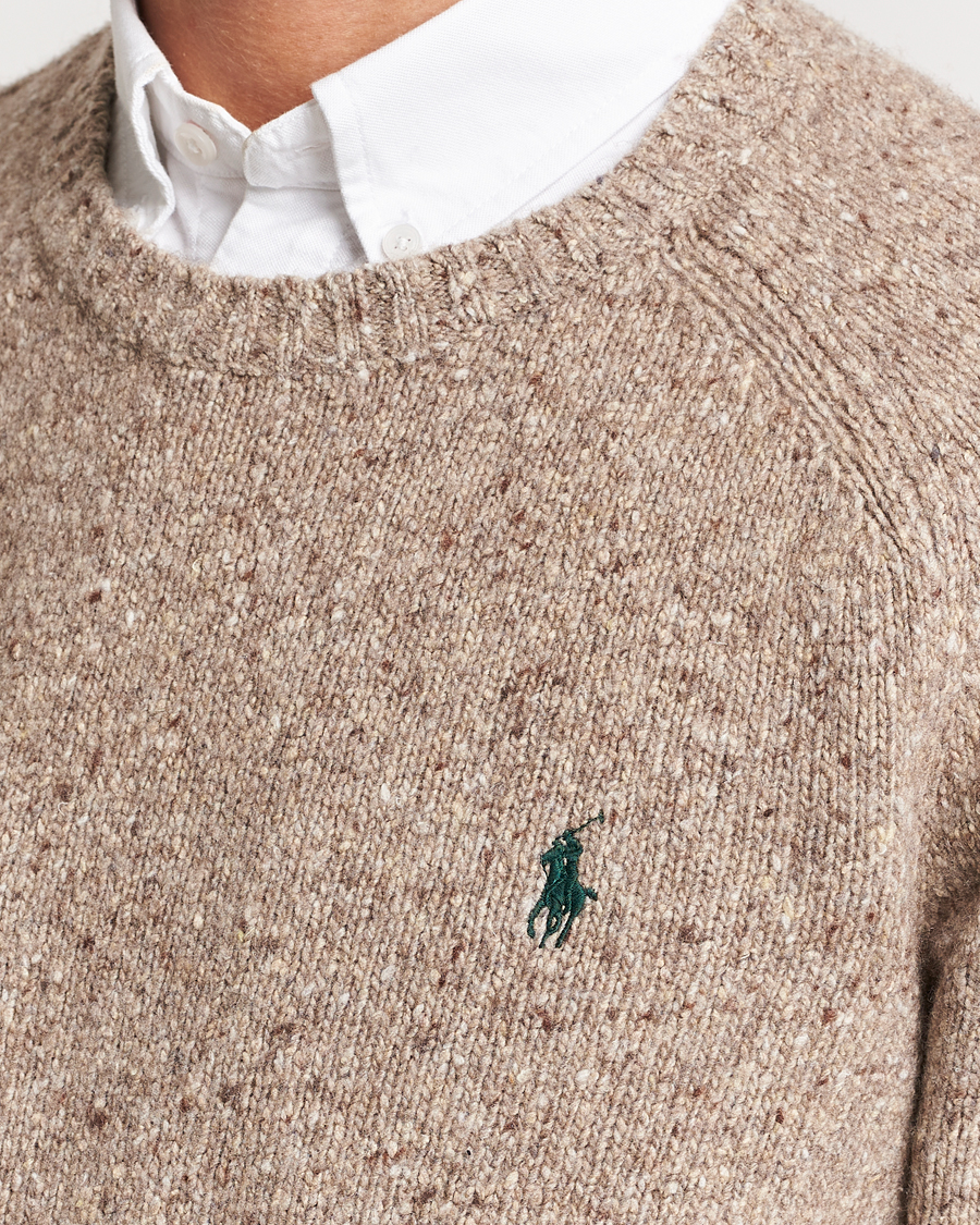 Homme | Pulls Et Tricots | Polo Ralph Lauren | Wool Knitted Donegal Sweater Bark