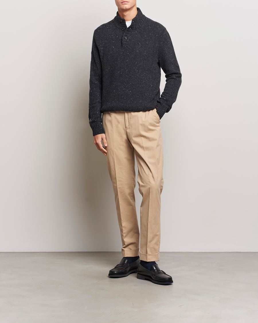Homme | Pulls Et Tricots | Polo Ralph Lauren | Wool Knitted Donegal Onyx