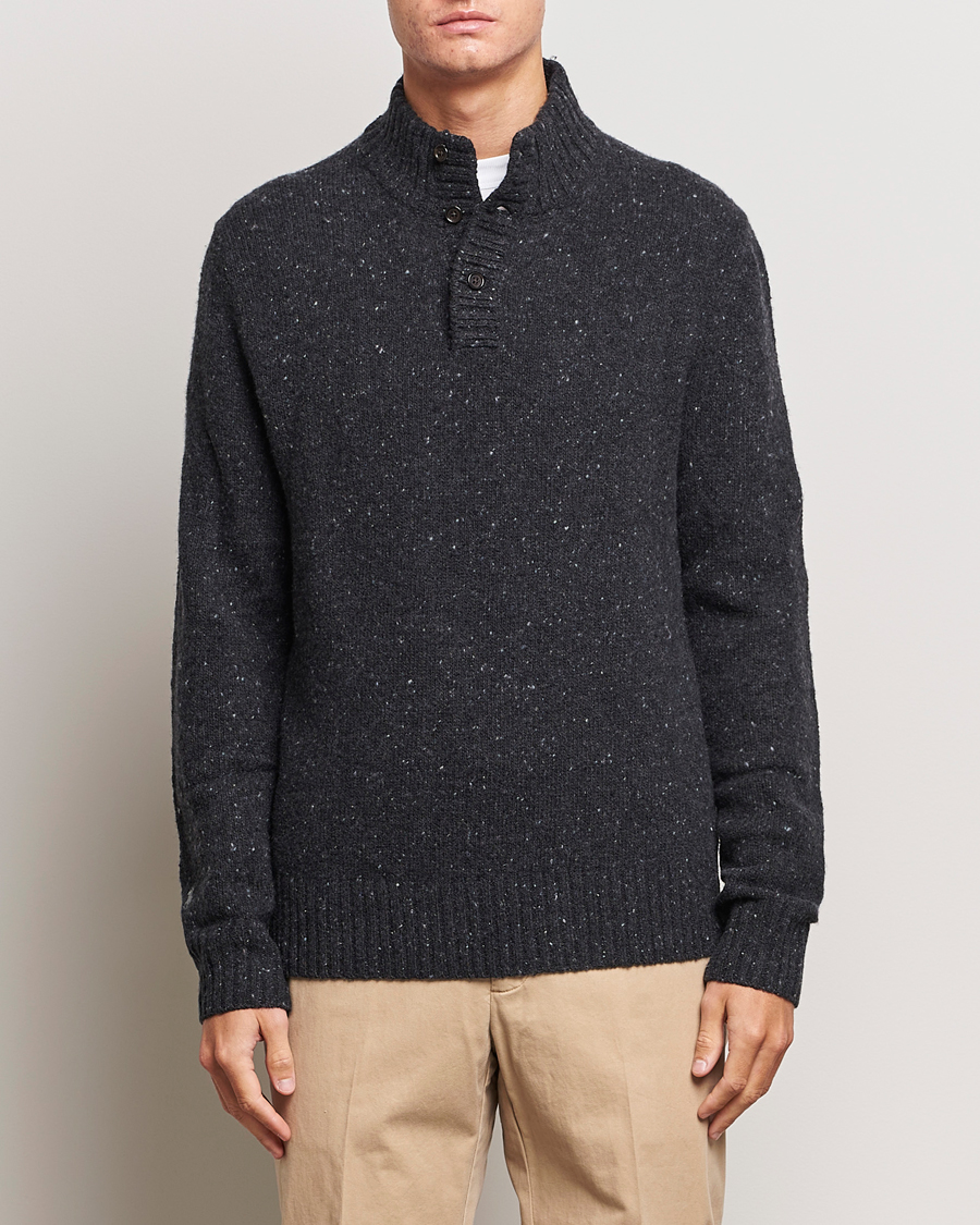 Homme | Pulls Et Tricots | Polo Ralph Lauren | Wool Knitted Donegal Onyx