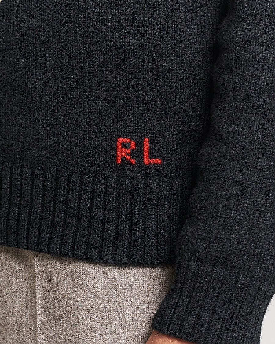 Homme | Pulls Et Tricots | Polo Ralph Lauren | Knitted Bear Sweater Black