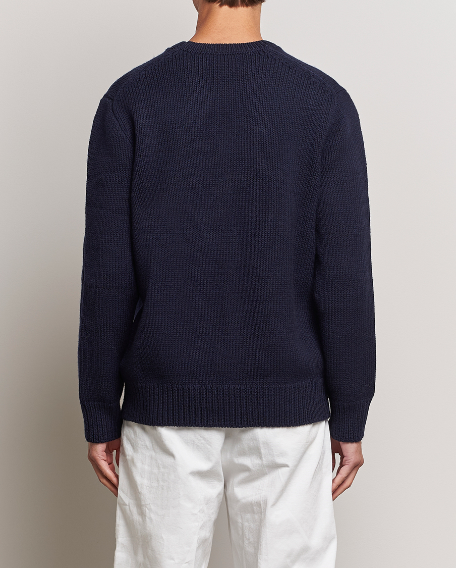 Homme | Pulls Et Tricots | Polo Ralph Lauren | RL Wool Knitted Sweater Hunter Navy