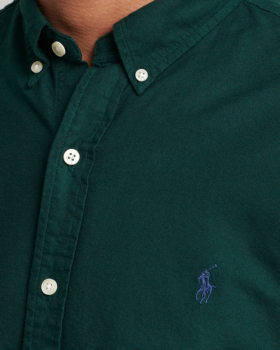 Homme | Chemises | Polo Ralph Lauren | Slim Fit Garment Dyed Oxford Moss Agate