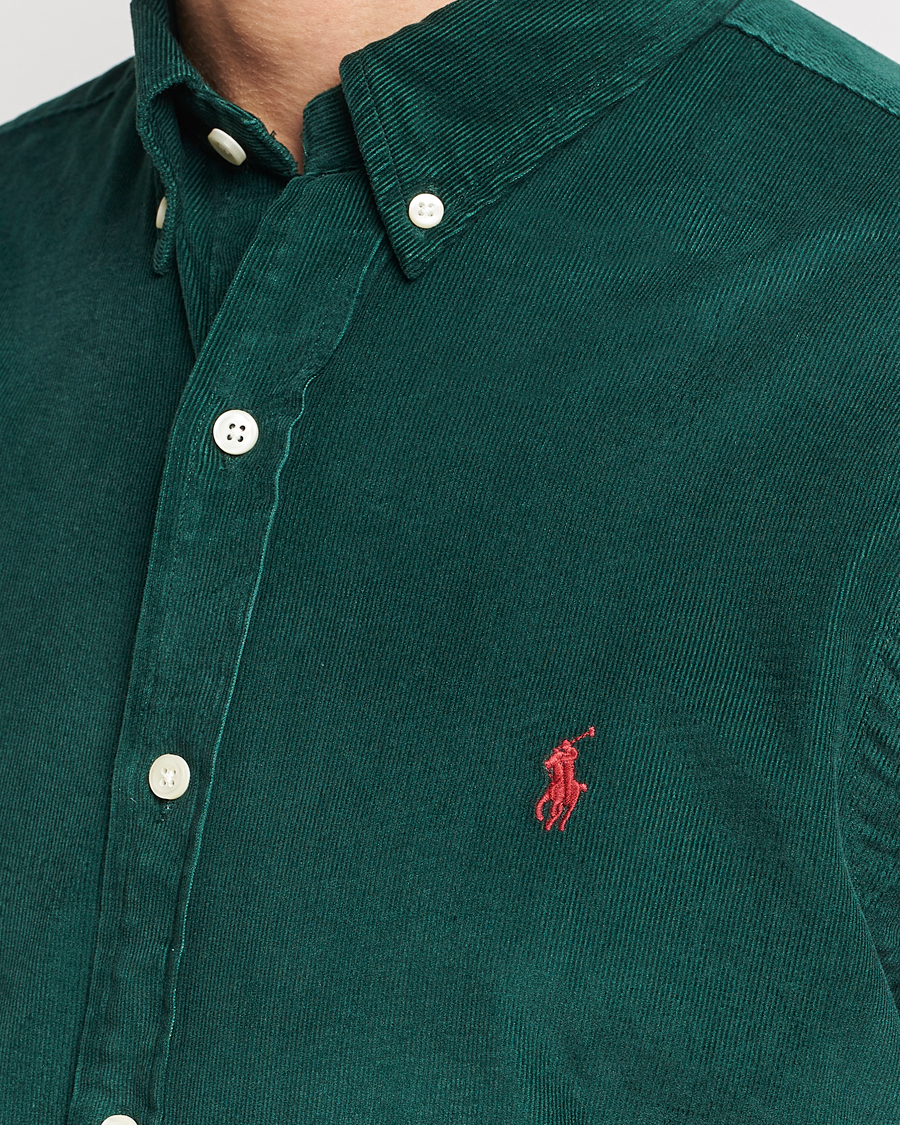 Homme | Chemises | Polo Ralph Lauren | Slim Fit Corduroy Shirt Hunt Club Green