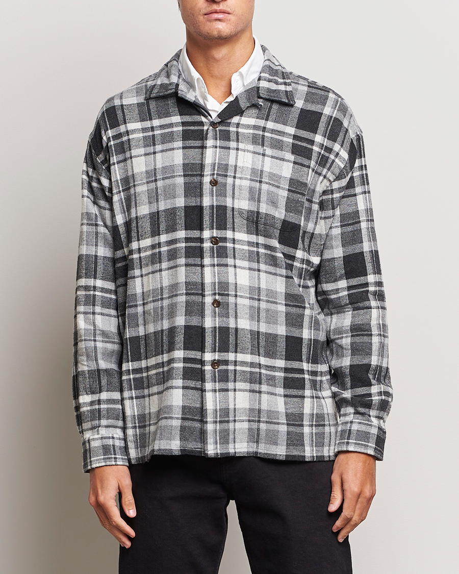 Homme | Chemises | Polo Ralph Lauren | Brushed Flannel Checked Shirt Grey