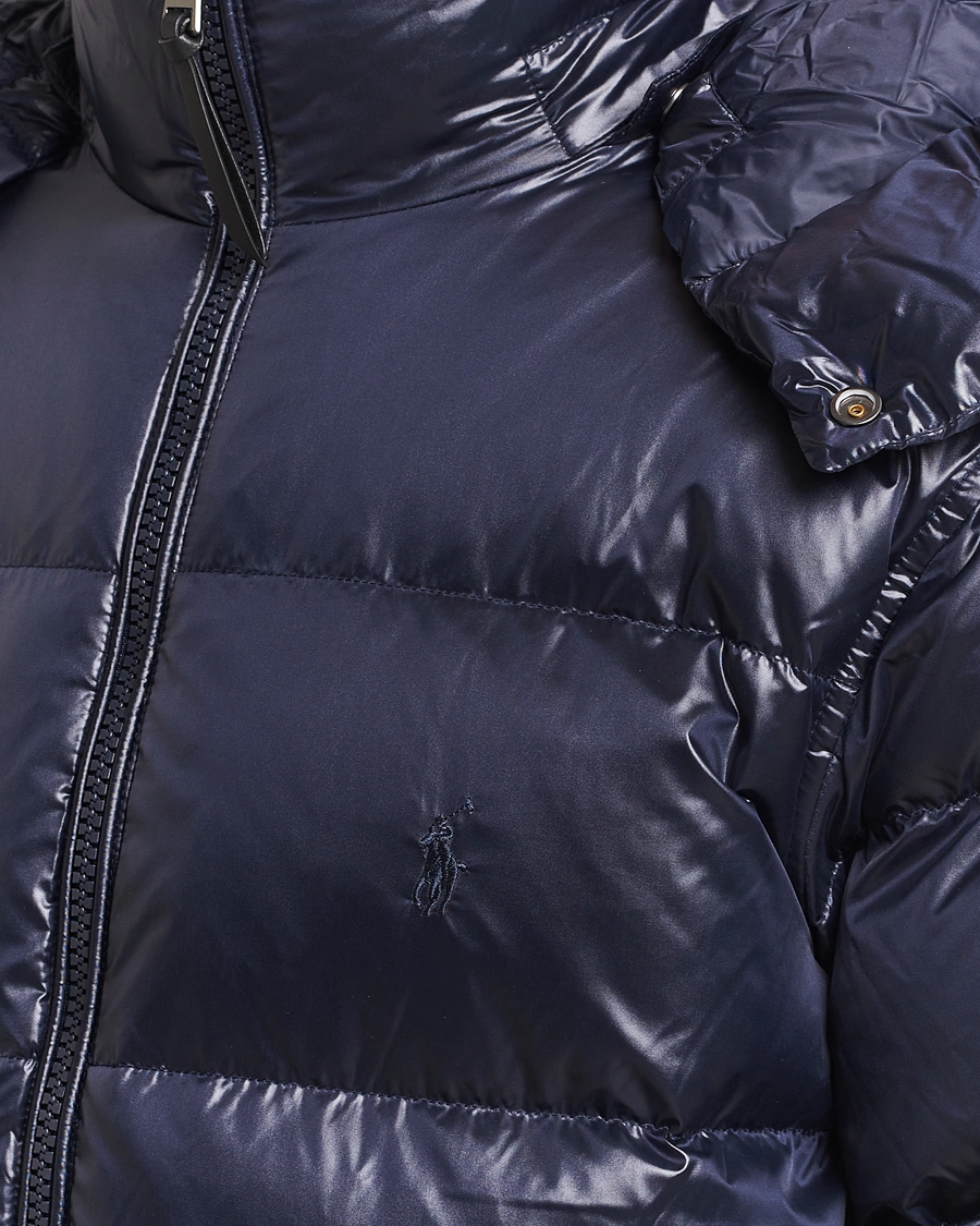 Homme | Manteaux Et Vestes | Polo Ralph Lauren | Flint Glossy Down Jacket Collection Navy
