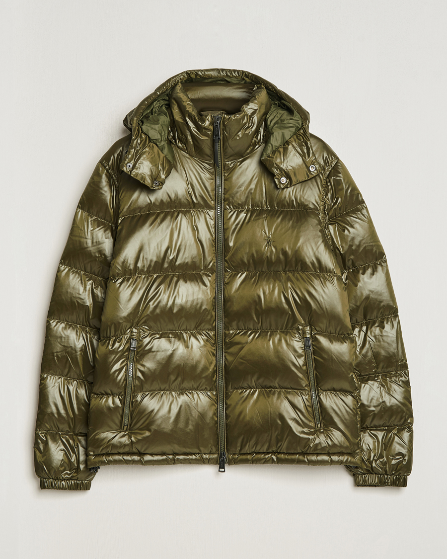 Homme | Manteaux Et Vestes | Polo Ralph Lauren | Flint Glossy Down Jacket Defender Green