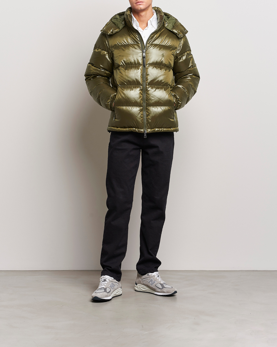 Homme | Manteaux Et Vestes | Polo Ralph Lauren | Flint Glossy Down Jacket Defender Green