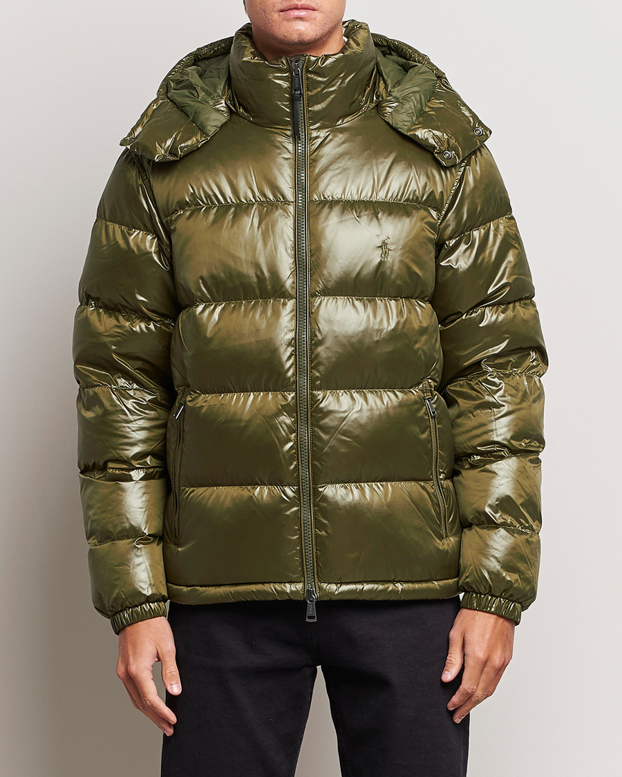 Homme | Manteaux Et Vestes | Polo Ralph Lauren | Flint Glossy Down Jacket Defender Green