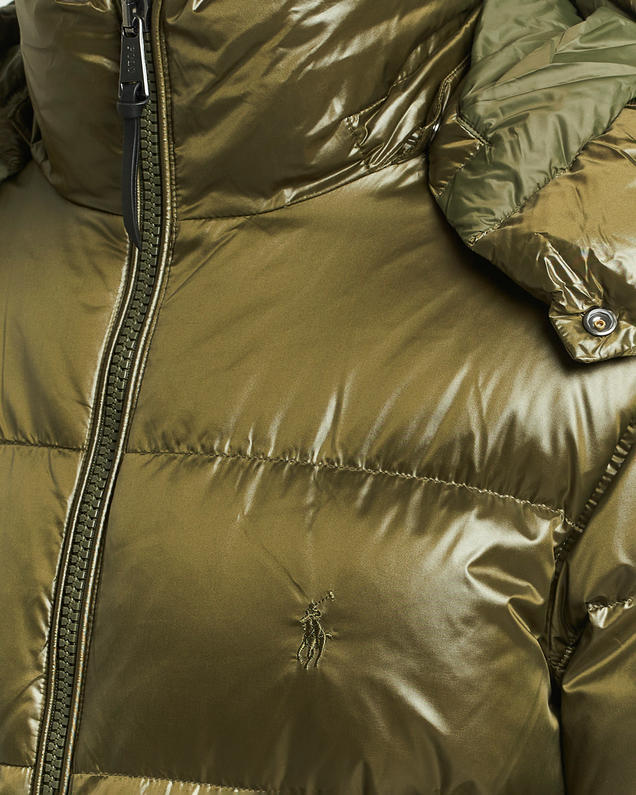 Homme | Manteaux Et Vestes | Polo Ralph Lauren | Flint Glossy Down Jacket Defender Green