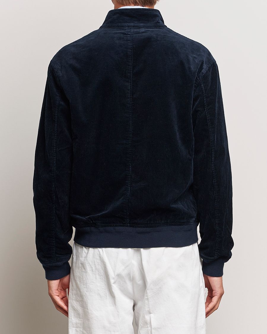 Homme | Manteaux Et Vestes | Polo Ralph Lauren | Corduroy Lined Harrington Jacket Aviator Navy