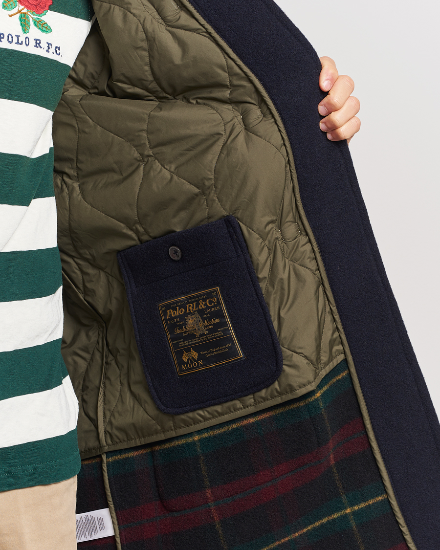 Homme | Manteaux Et Vestes | Polo Ralph Lauren | Wool Doublefaced Duffle Coat Navy