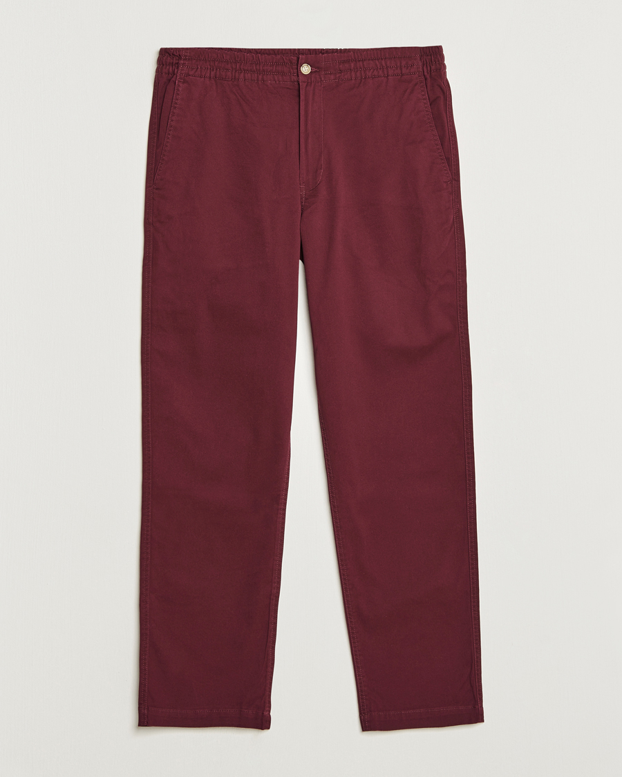 Homme | Pantalons | Polo Ralph Lauren | Prepster Stretch Twill Drawstring Trousers Ruby