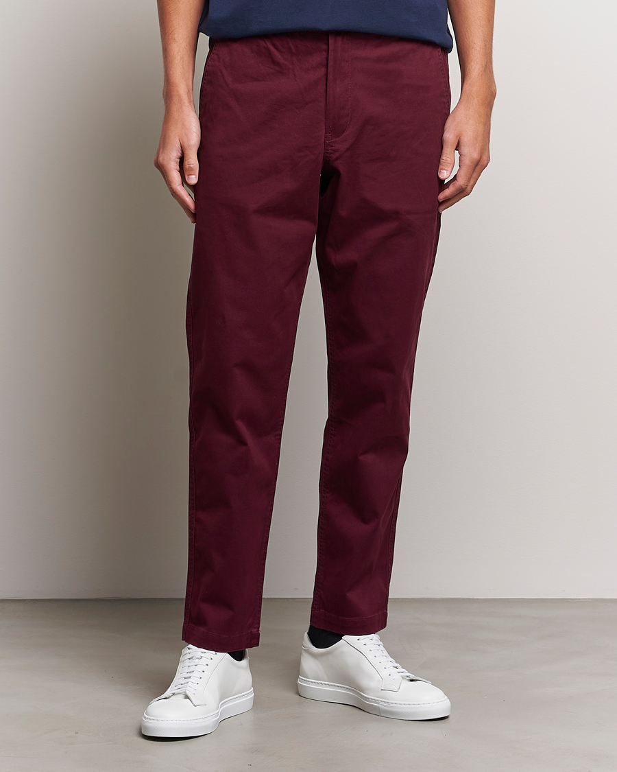 Homme | Pantalons | Polo Ralph Lauren | Prepster Stretch Twill Drawstring Trousers Ruby