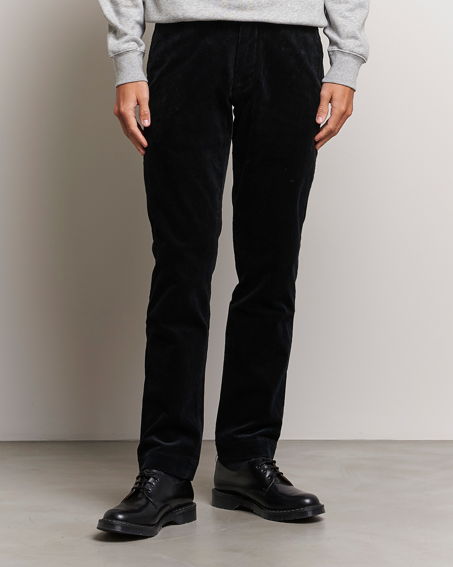 Homme | Pantalons | Polo Ralph Lauren | Bedford Slim Fit Corduroy Trousers Black