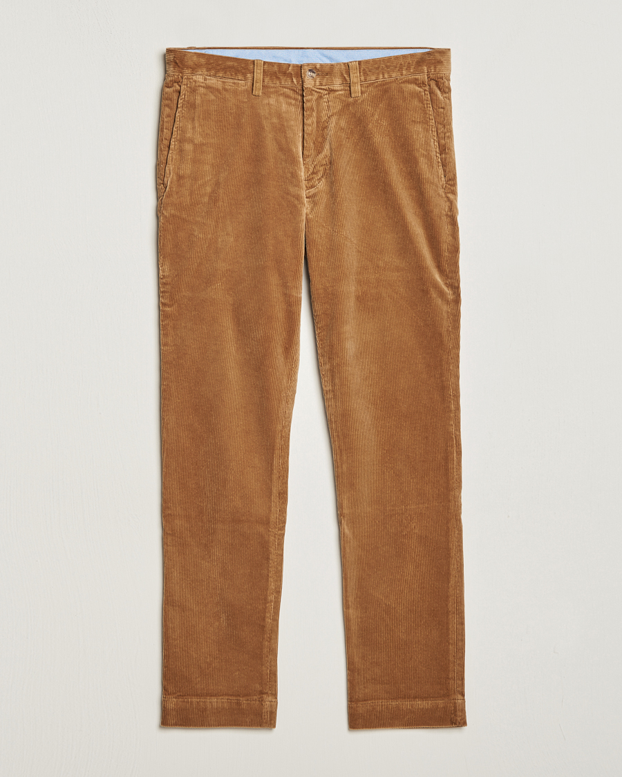 Homme | Pantalons | Polo Ralph Lauren | Bedford Slim Fit Corduroy Trousers Golden Brown