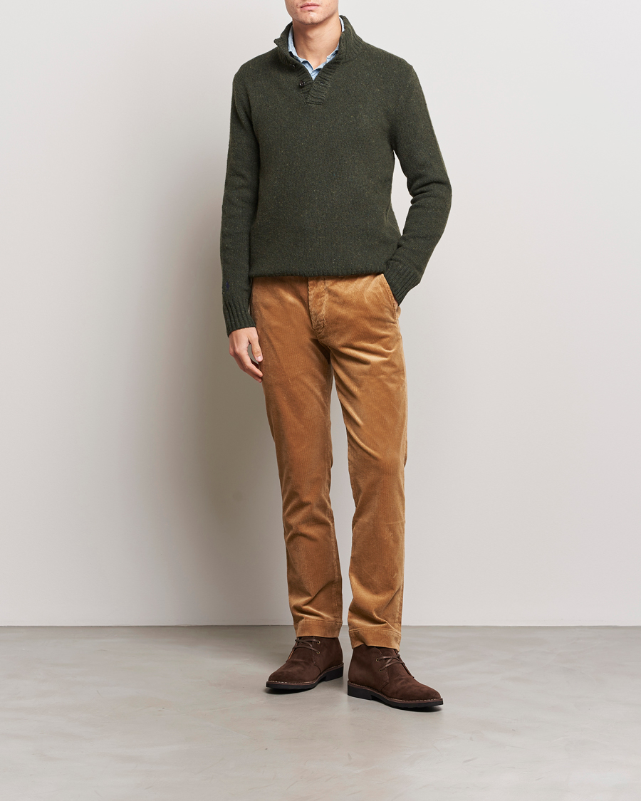 Homme | Pantalons | Polo Ralph Lauren | Bedford Slim Fit Corduroy Trousers Golden Brown
