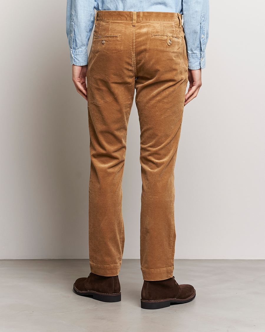 Homme | Pantalons | Polo Ralph Lauren | Bedford Slim Fit Corduroy Trousers Golden Brown