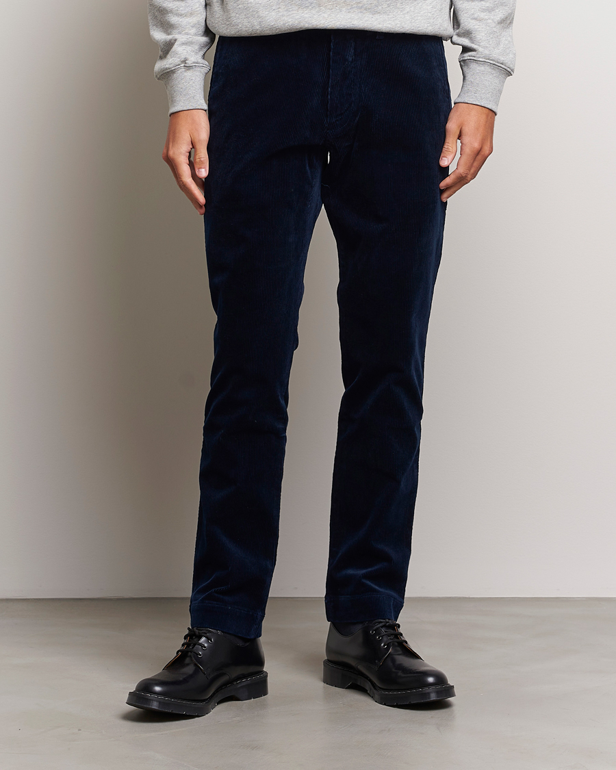 Homme | Pantalons | Polo Ralph Lauren | Bedford Slim Fit Corduroy Trousers Aviator Navy