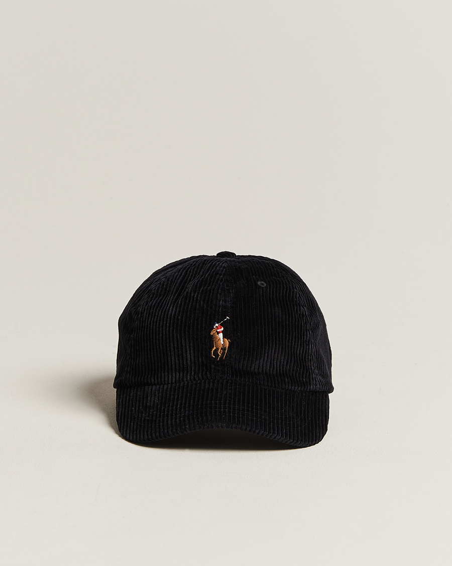 Homme | Polo Ralph Lauren Corduroy Cap Black | Polo Ralph Lauren | Corduroy Cap Black