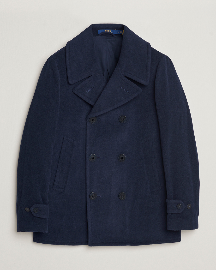 Homme | Manteaux Et Vestes | Polo Ralph Lauren | Wool Peacoat Navy