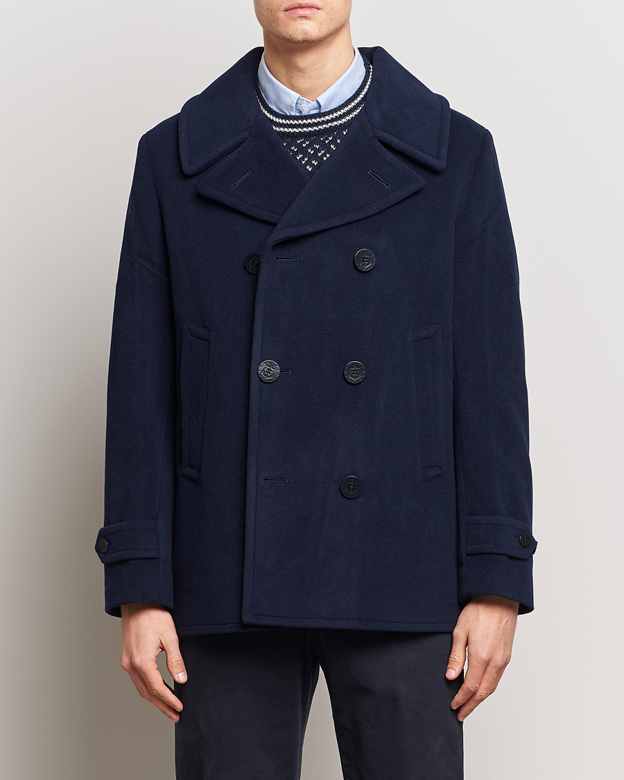Homme | Manteaux Et Vestes | Polo Ralph Lauren | Wool Peacoat Navy