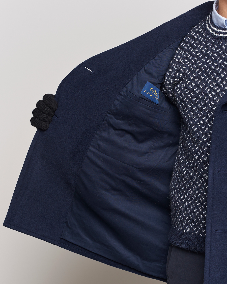 Homme | Manteaux Et Vestes | Polo Ralph Lauren | Wool Peacoat Navy