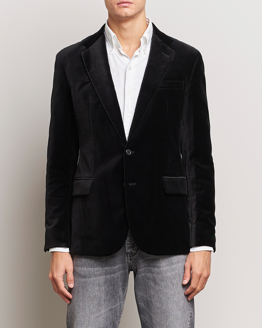 Homme | Blazers | Polo Ralph Lauren | Velvet Sportcoat Black
