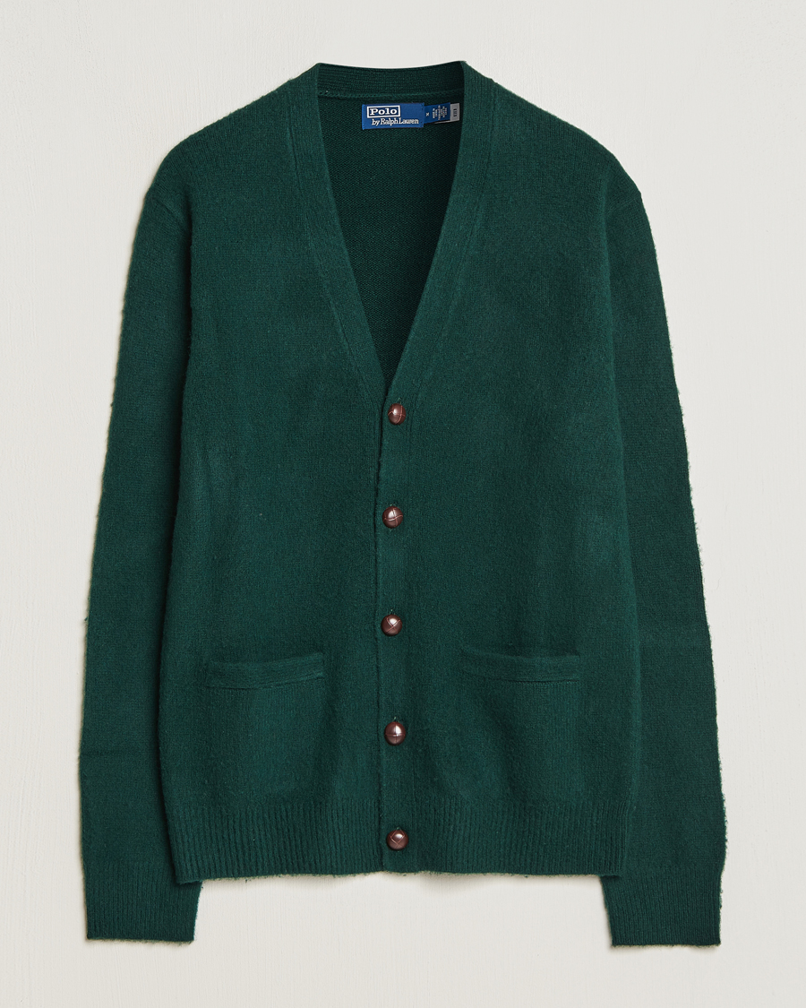 Homme | Pulls Et Tricots | Polo Ralph Lauren | Wool/Cashmere Cardigan Hunt Club Green