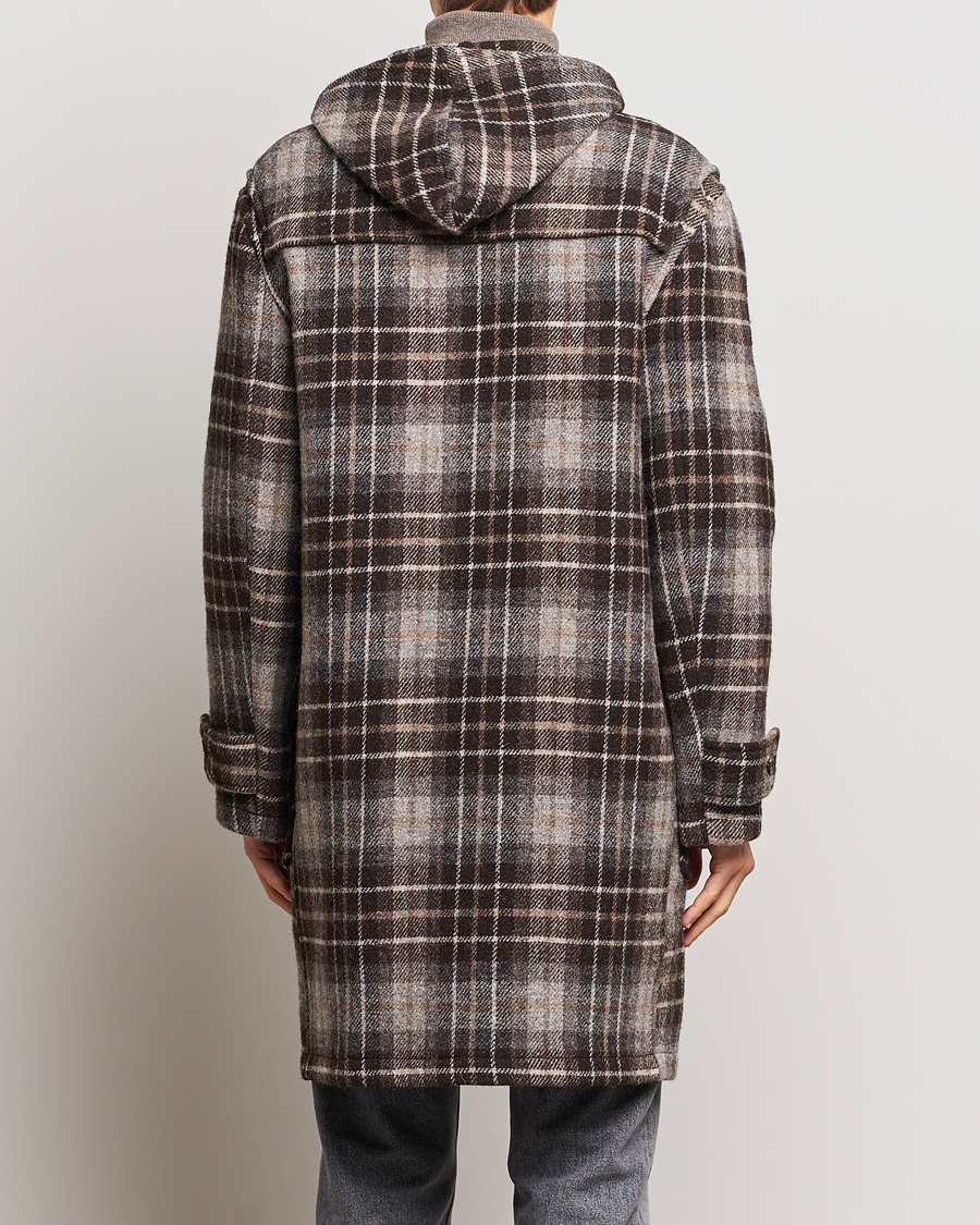 Homme | Manteaux Et Vestes | Gloverall | De Bonne Facutre Wool Duffle Coat Black/Grey